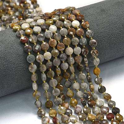 Natural Gobi Agate Beads Strands G-K389-B72-01-1