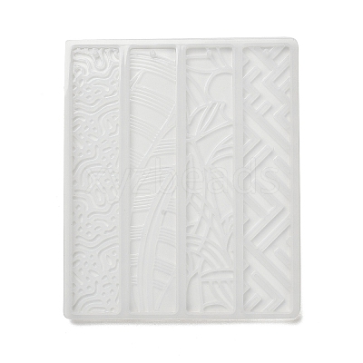 Rectangle DIY Bookmark Silicone Molds DIY-G113-01A-1
