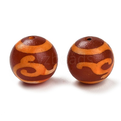 Tibetan Style dZi Beads TDZI-R002-03B-1