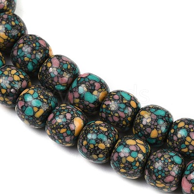 Natural Agate Beads Strands G-U030-D01-10mm-1