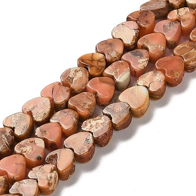 Synthetic Regalite/Imperial Jasper/Sea Sediment Jasper Beads Strands G-F765-D01-01-1