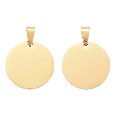 Ion Plating(IP) 304 Stainless Steel Pendants STAS-I311-05A-G-1