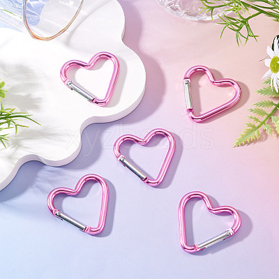 5Pcs Zinc Alloy Spring Gate Rings FIND-TA0009-73M-1