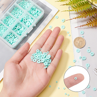 Handmade Polymer Clay Beads CLAY-PH0001-17A-1
