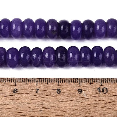 Natural White Jade Beads Strands G-Q613-01F-24-1