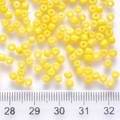 12/0 Baking Paint Glass Round Seed Beads SEED-S036-01A-05-1