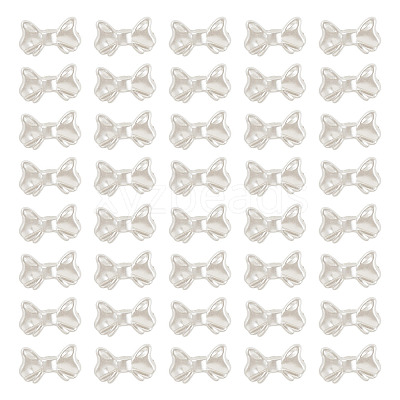 200Pcs ABS Imitation Pearl Beads OACR-TA0003-84C-1