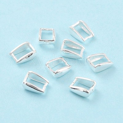 925 Sterling Silver Ice Pick Pinch Bails STER-Z001-016B-S-1