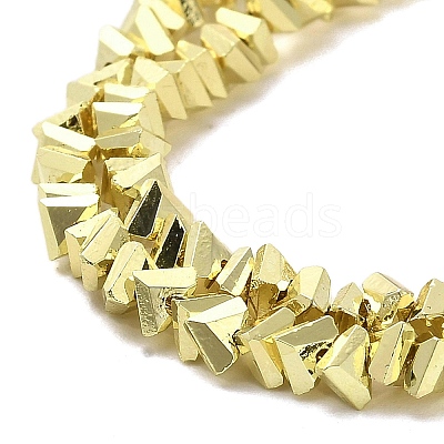 Electroplate Glass Beads Strands EGLA-D030-16A-03-1