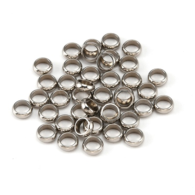 304 Stainless Steel Crimp Beads STAS-WH0029-06C-01-1