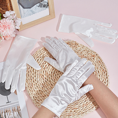 Satin Gloves AJEW-CY0002-52B-1