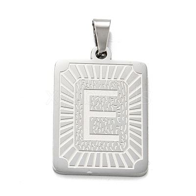 Non-Tarnish 304 Stainless Steel Pendants STAS-K216-48E-P-1
