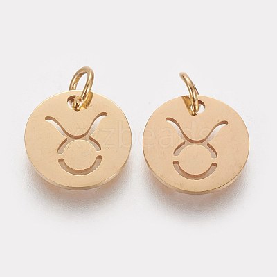 Ion Plating(IP) 304 Stainless Steel Pendants A-STAS-Q201-T445-2G-1