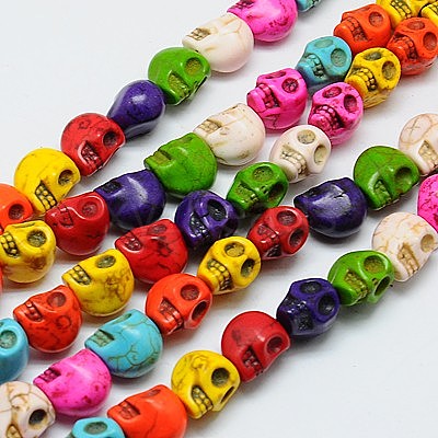 Synthetic Turquoise Beads Strands TURQ-G113-23x30mm-M-1
