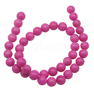Natural Mashan Jade Beads Strands X-DJAD-8D-30-1