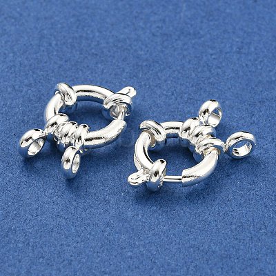 304 Stainless Steel Spring Ring Clasps STAS-G190-17S-C-1
