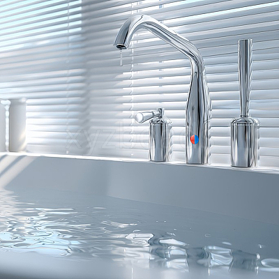 PVC Hot & Cold Water Marking for Faucet FIND-WH0173-508A-1-1