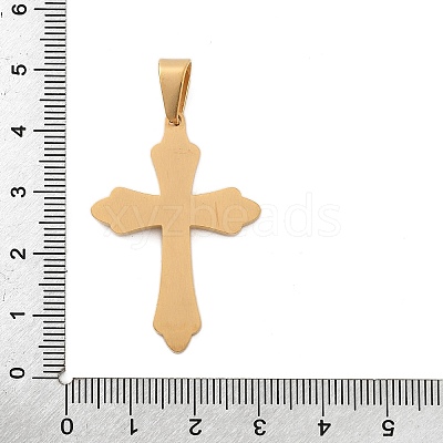 304 Stainless Steel Pendants STAS-G346-50G-1