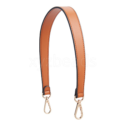 PU Imitation Leather Bag Handles DIY-WH0185-48A-1