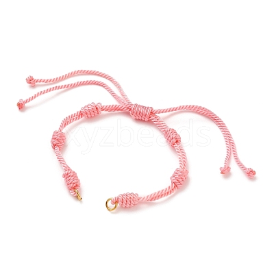 Adjustable Braided Nylon Cord Bracelet Making AJEW-JB00758-02-1