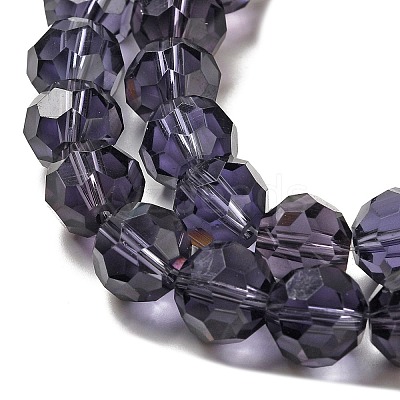 Transparent Glass Beads EGLA-A035-T10mm-D15-1