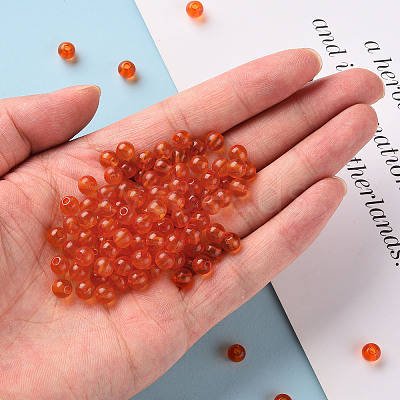 Transparent Acrylic Beads LS-MACR-S370-A6mm-726-1
