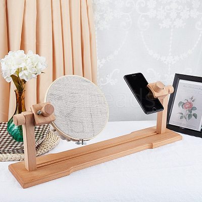 Adjustable Embroidery Frame Hoop Stand Holder TOOL-WH0021-54-1