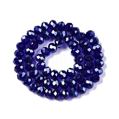 Electroplate Glass Beads Strands LS-EGLA-A044-T8mm-A06-1