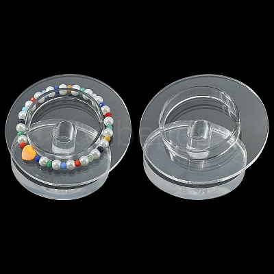Organic Glass Bracelets/Bangles Display Racks BDIS-N001-02-1