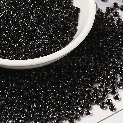 12/0 Transparent Glass Seed Beads SEED-F003-03C-08-1
