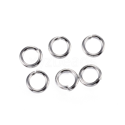 Tarnish Resistant 304 Stainless Steel Open Jump Rings STAS-E147-38P-4mm-1
