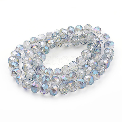 Electroplate Glass Beads EGLA-S001-1-1