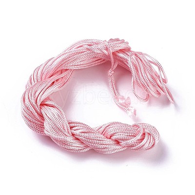Nylon Braided Cord NWIR-WH0007-A09-1