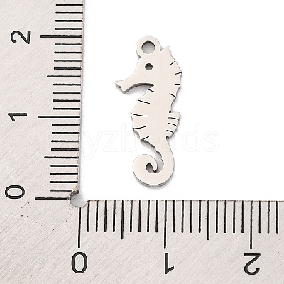 Non-Tarnish 201 Stainless Steel Pendants STAS-U016-08P-05-1