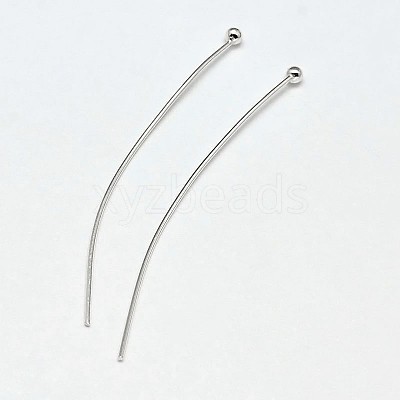 925 Sterling Silver Ball Head Pins STER-F018-03I-1
