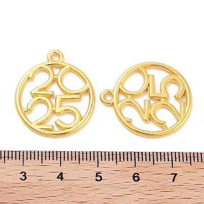 Rack Plating Alloy Pendants PALLOY-S190-06G-02-1