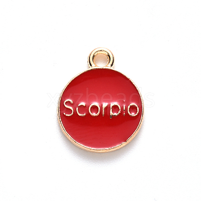 Alloy Enamel Pendants LS-ENAM-S124-01A-07L-1