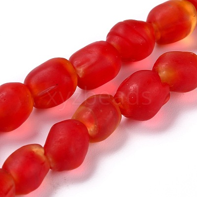 Handmade Lampwork Beads Strands LAMP-I022-28A-1