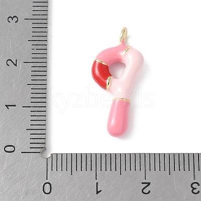 Brass Enamel Pendants KK-E093-03G-P-02-1