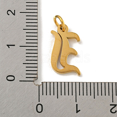 Ion Plating(IP) 304 Stainless Steel Charms STAS-I010-01G-I-1