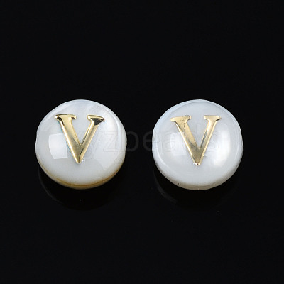 Natural Freshwater Shell Beads SHEL-S278-036V-1