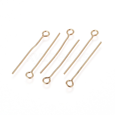 304 Stainless Steel Eye Pins STAS-L238-005G-G-1