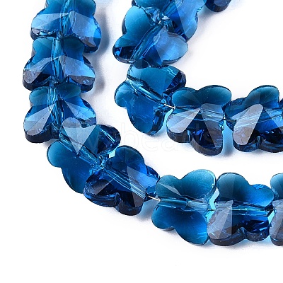 Transparent Glass Beads GLAA-Q066-10mm-B08-1