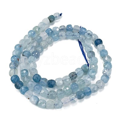 Natural Aquamarine Beads Strands G-L587-C02-01-1