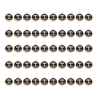 Golden Plated Alloy Charms ENAM-SZ0001-25B-T-1