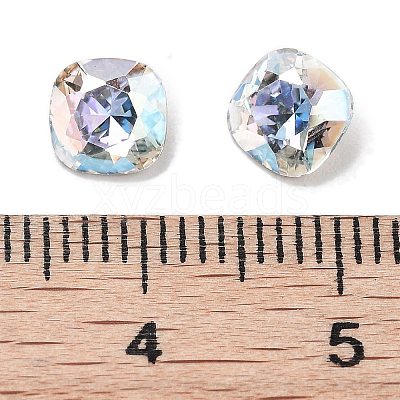 K9 Glass Rhinestone Cabochons GLAA-H034-04B-001TR-1