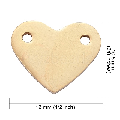 Ion Plating(IP) 304 Stainless Steel Stamping Blank Tag Pendants STAS-I311-17B-G-1