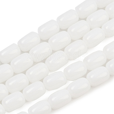 Opaque Glass Beads Strands GLAA-Z015-02-1