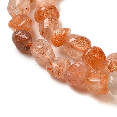 Natural Sunstone Beads Strands G-L608-A04-01-1