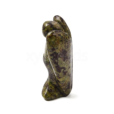 Natural Dragon Blood Angel Figurine DJEW-N006-01A-09-1